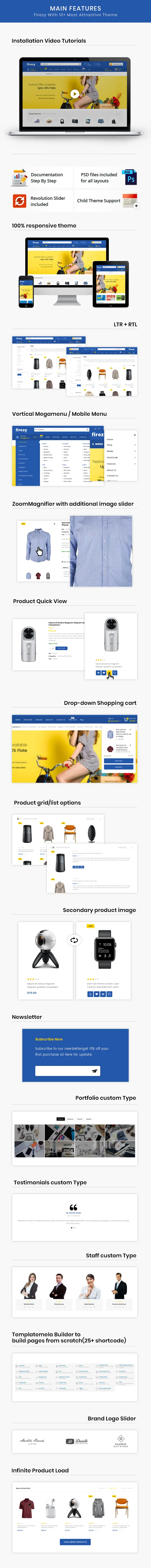 firezy v1.0 NULLED - Multipurpose WooCommerce Theme