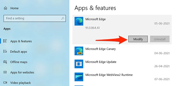 Cách sửa chữa Microsoft Edge trên Windows 10 38 Cách sửa chữa Microsoft Edge trên Windows 10