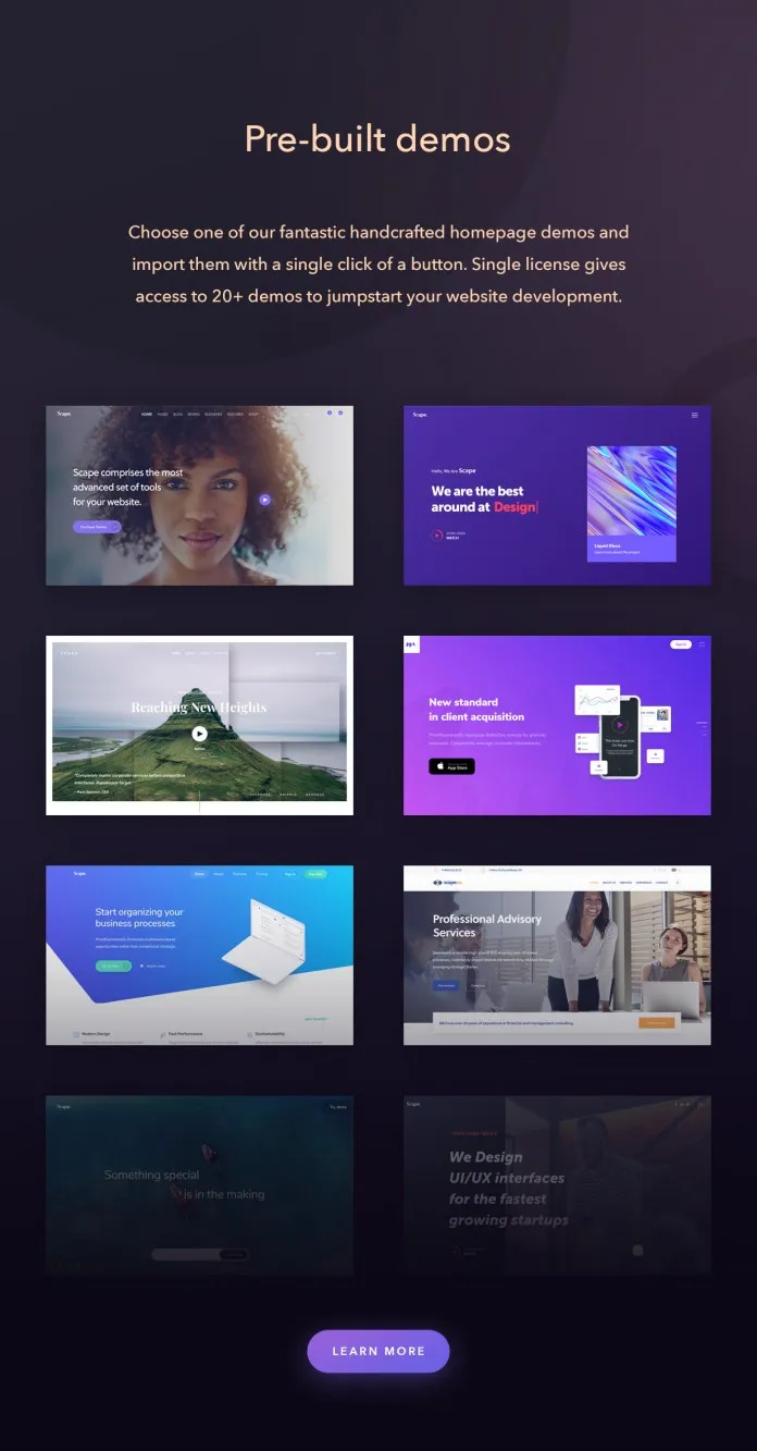 Các bản trình diễn được tạo sẵn
