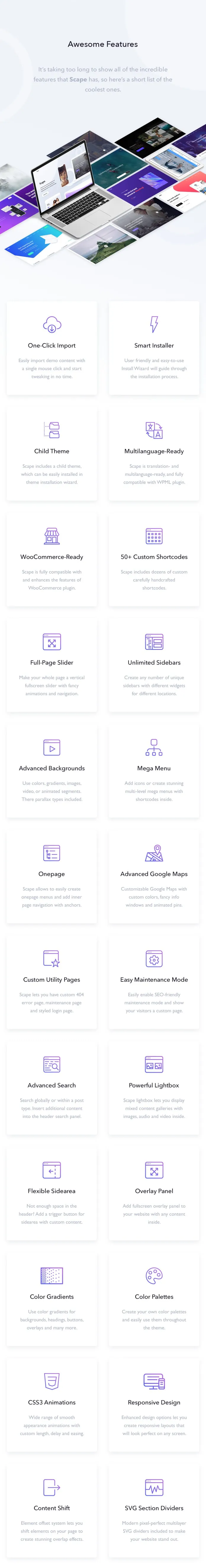 Các tính năng đáng kinh ngạc
