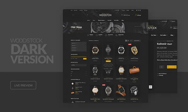 Woodstock - Cửa hàng điện tử WooCommerce Theme - 5