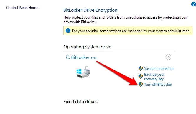Làm thế nào để quay Off hoặc Tắt Bitlocker trên Windows 10 24 Làm thế nào để quay Off hoặc Tắt Bitlocker trên Windows 10