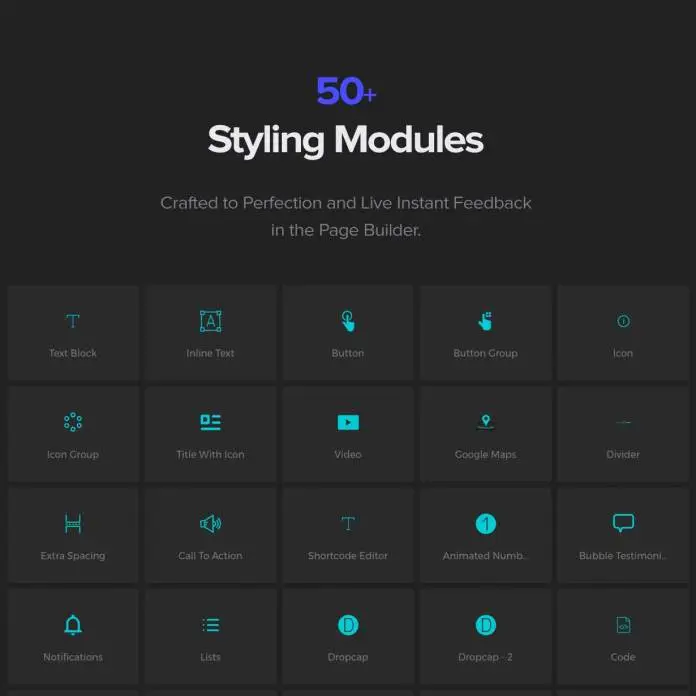 50+ Styling Modules