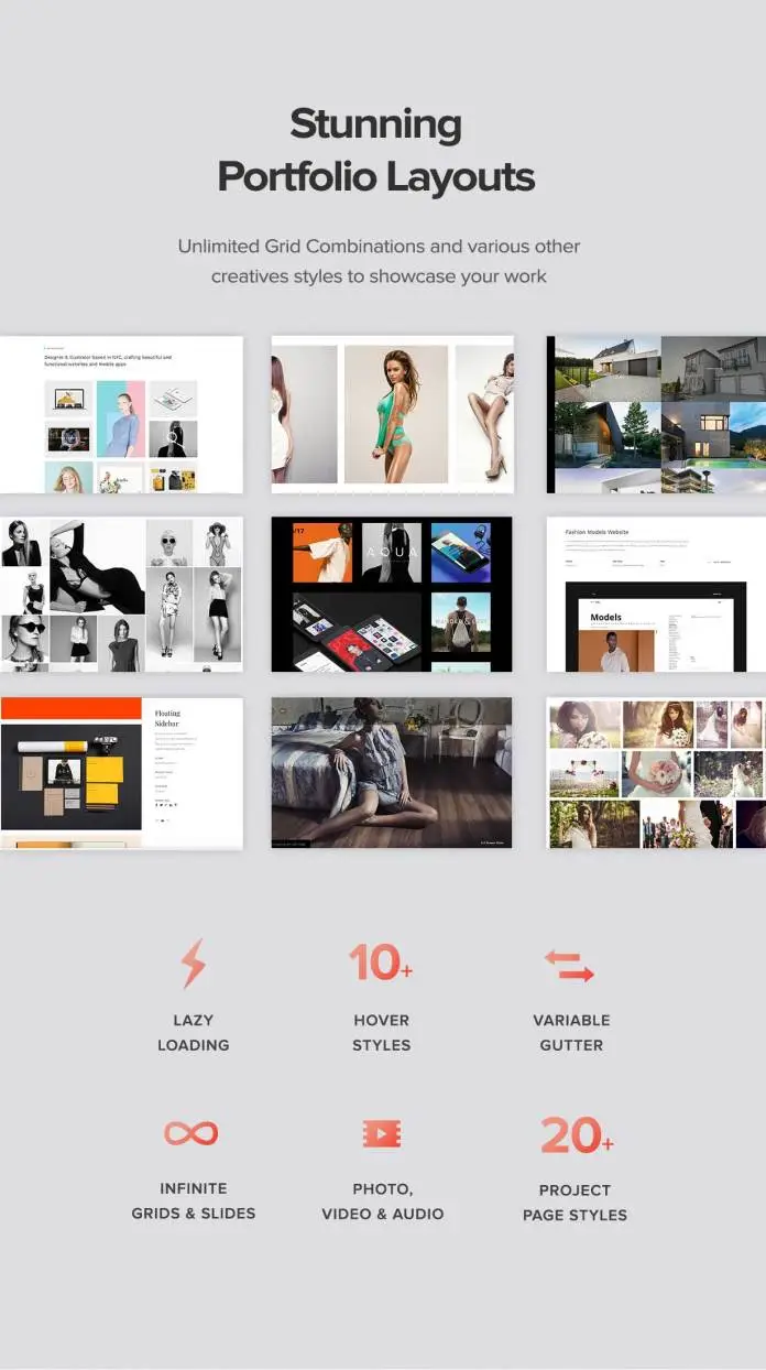 Unlimited Portfolio Combinations
