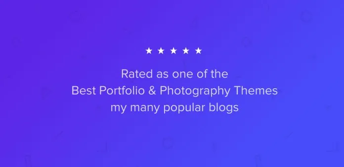 Best Rated Portfolio & Photography Theme