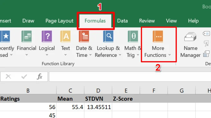 Cách tính điểm Z trong Excel 35 Cách tính điểm Z trong Excel