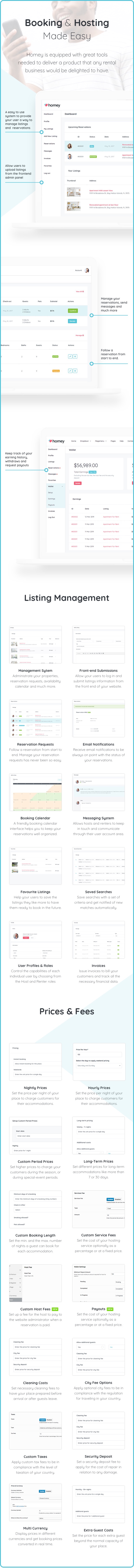 Homey - Đặt phòng và Cho thuê WordPress Theme - 10