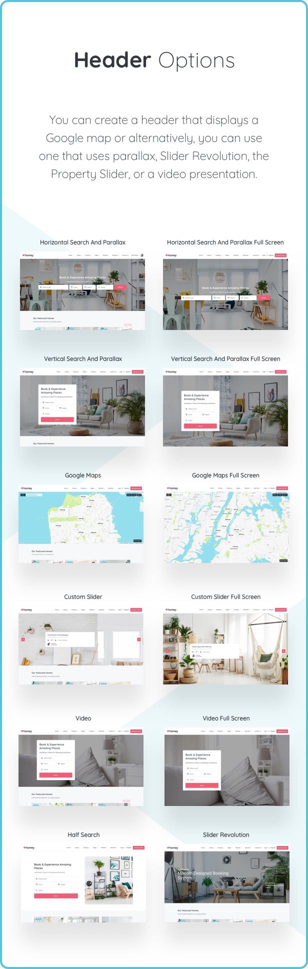 Homey - Đặt phòng và Cho thuê WordPress Theme - 17