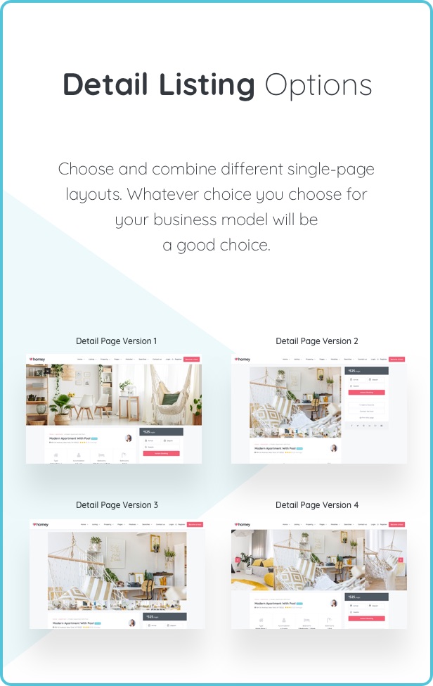Homey - Đặt phòng và Cho thuê WordPress Theme - 19