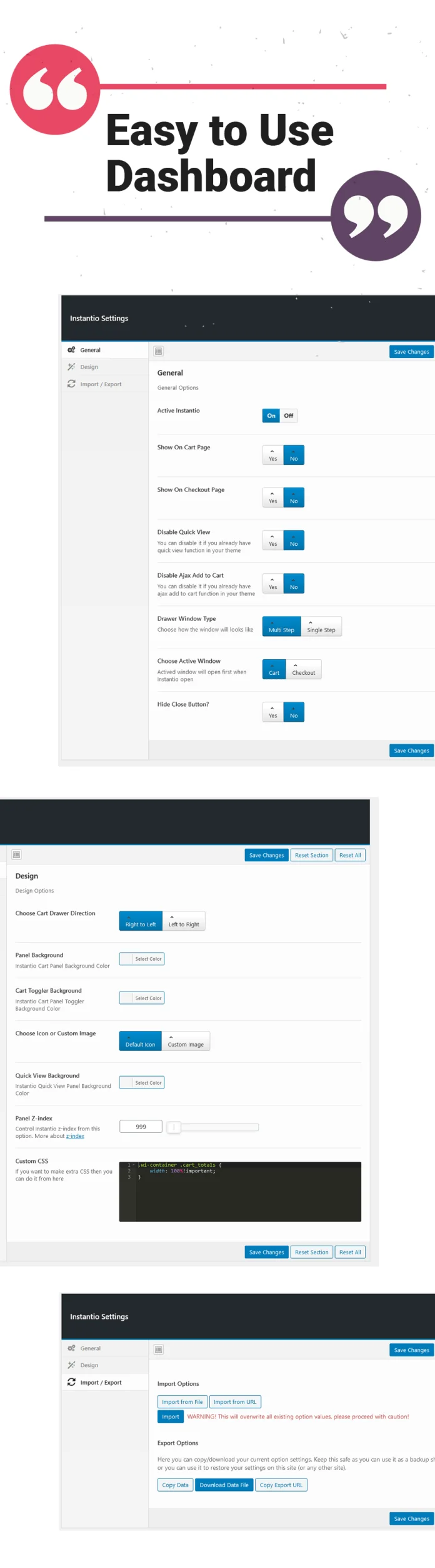 Ảnh chụp màn hình trang tổng quan