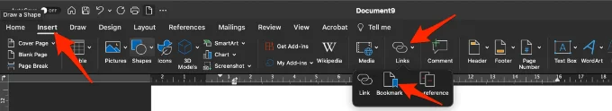 Cách sửa lỗi không xác định dấu trang trong Word 20 Cách sửa lỗi không xác định dấu trang trong Word