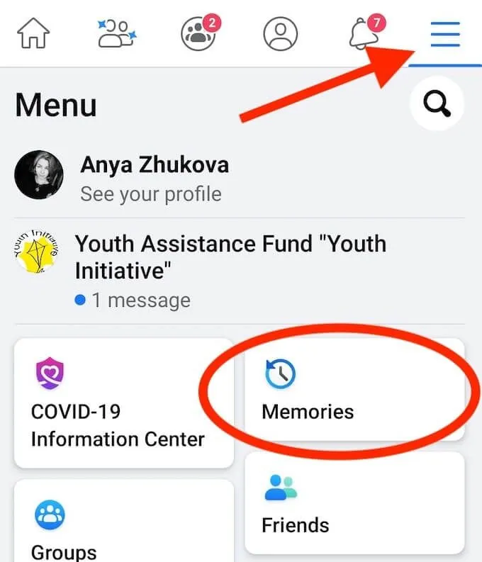 Cách tìm ký ức trên Facebook 12 Cách tìm ký ức trên Facebook