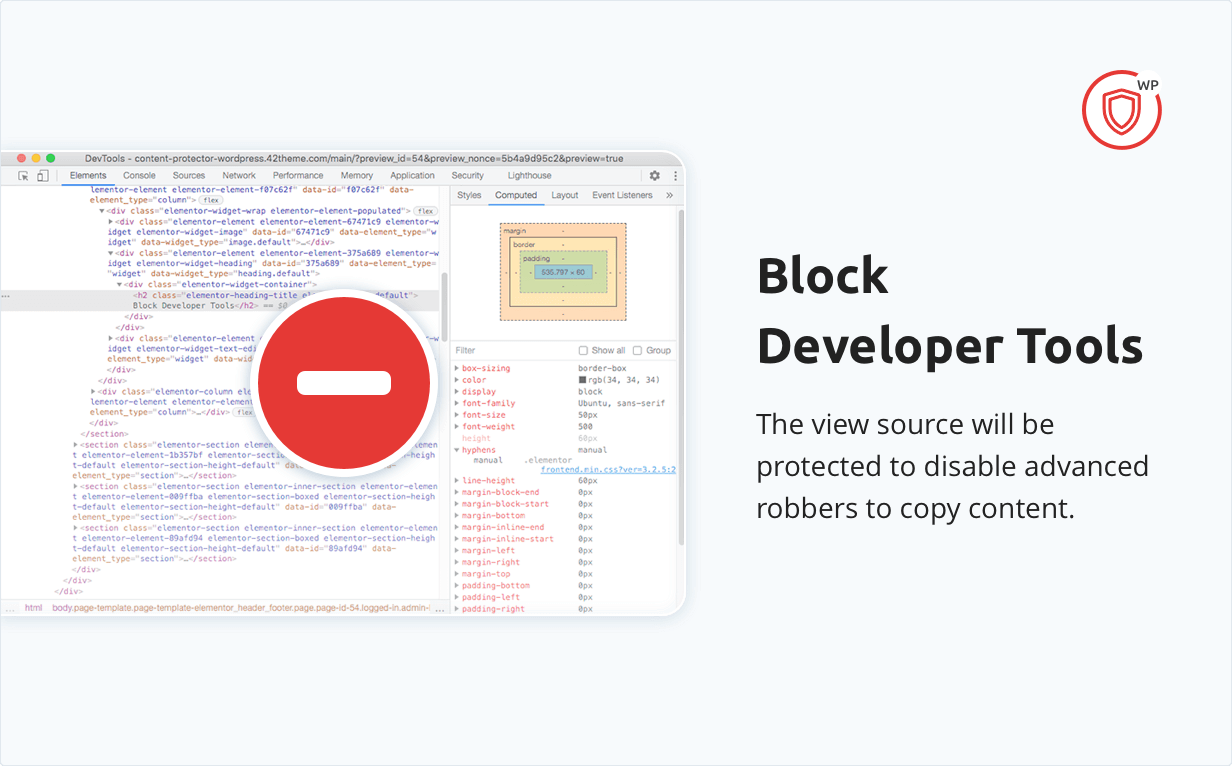 Content Protector for WordPress - Prevent Your Content from Being Copied 3