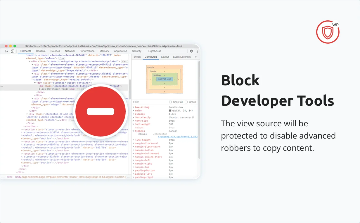 Content Protector for WordPress - Prevent Your Content from Being Copied 3