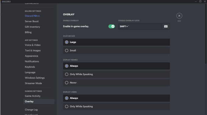 Lớp phủ Discord không hoạt động? 9 cách sửa chữa 2 Lớp phủ Discord không hoạt động? 9 cách sửa chữa