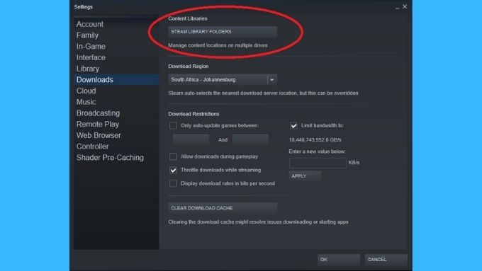 Cách khắc phục lỗi ghi đĩa trong Steam 18 Cách khắc phục lỗi ghi đĩa trong Steam