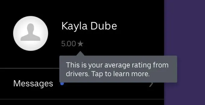 Xếp hạng hành khách của Uber là gì và cách kiểm tra 4 Xếp hạng hành khách của Uber là gì và cách kiểm tra