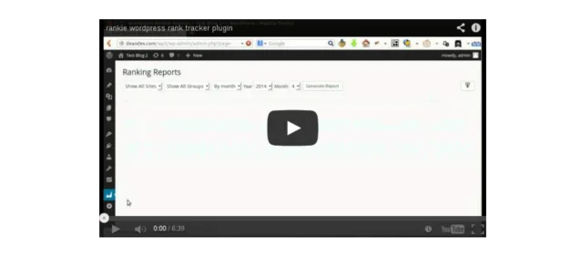 Rankie - Plugin trình theo dõi xếp hạng WordPress - 6