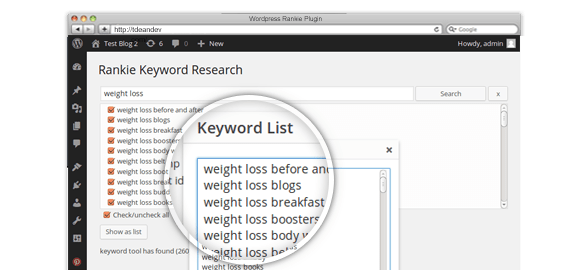 nghiên cứu trình theo dõi xếp hạng wordpress