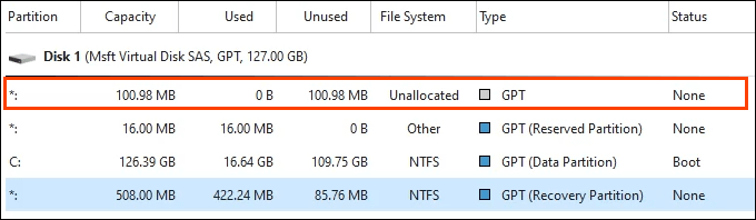 Phân vùng EFI trong Windows 10 là gì và bạn có nên xóa nó? 50 Phân vùng EFI trong Windows 10 là gì và bạn có nên xóa nó?