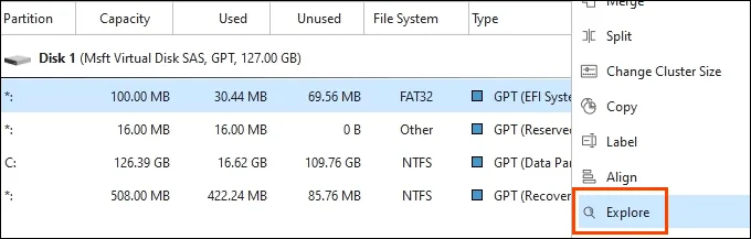 Phân vùng EFI trong Windows 10 là gì và bạn có nên xóa nó? 14 Phân vùng EFI trong Windows 10 là gì và bạn có nên xóa nó?