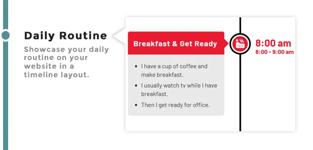 Dòng thời gian hàng ngày