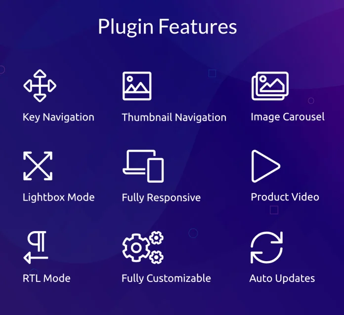 thanh trượt thư viện sản phẩm cho woocommerce
