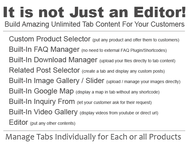 Tải xuống: Woocommerce Tabs Pro: Tab bổ sung cho sản phẩm Trang 3 Woocommerce Tabs Pro: Tab bổ sung cho trang sản phẩm - 3