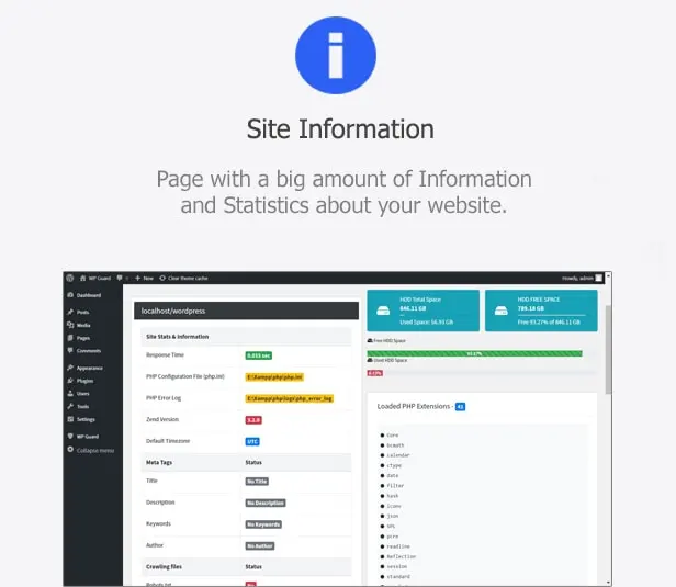 WP Guard - Plugin Bảo mật, Tường lửa & Chống Thư rác cho WordPress - 5