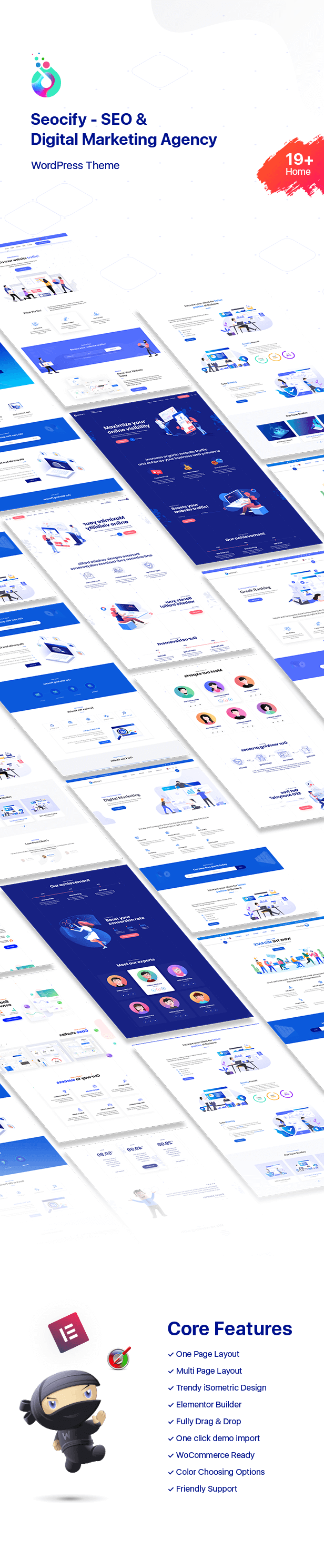 Seocify v3.1 NULLED - SEO Digital Marketing Agency WordPress Theme