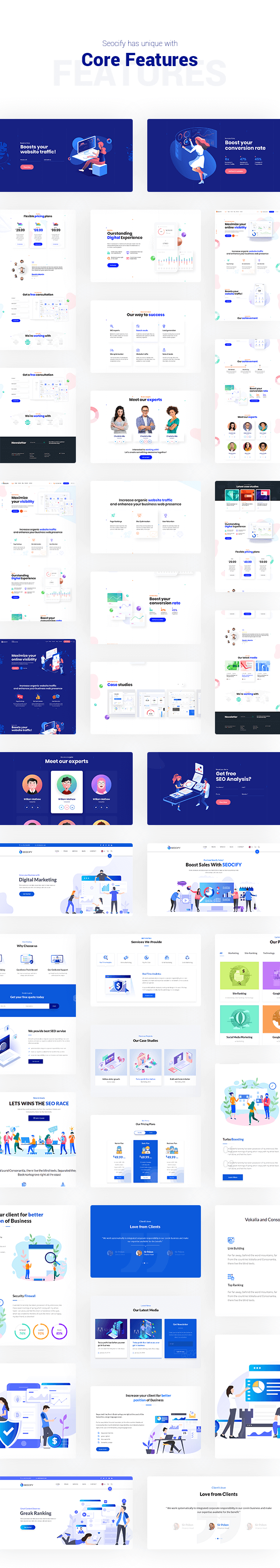 Seocify v3.1 NULLED - SEO Digital Marketing Agency WordPress Theme