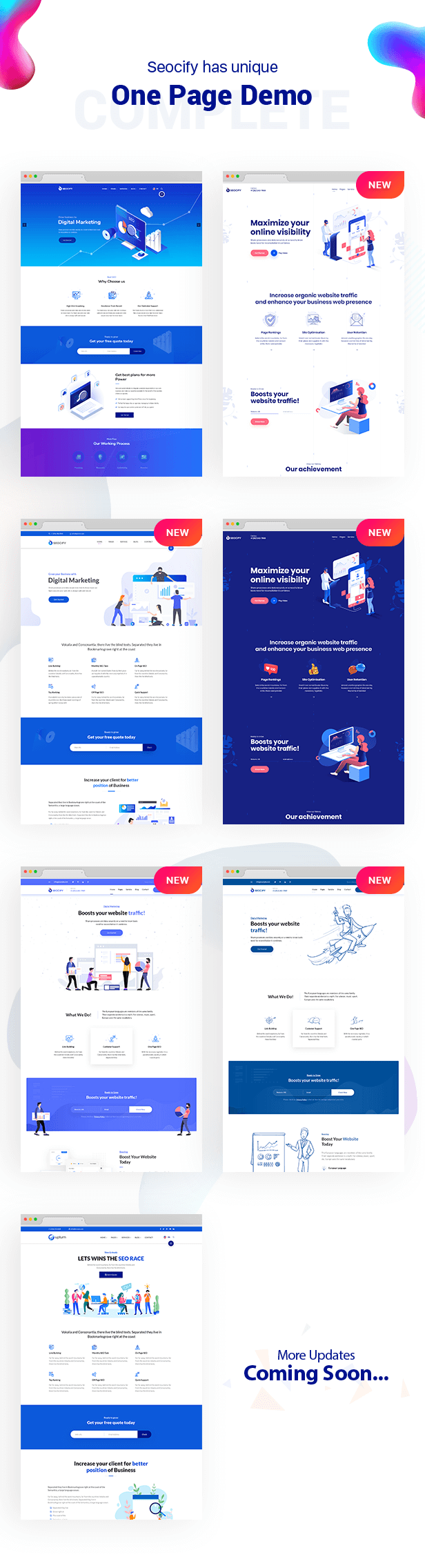 Seocify v3.1 NULLED - SEO Digital Marketing Agency WordPress Theme