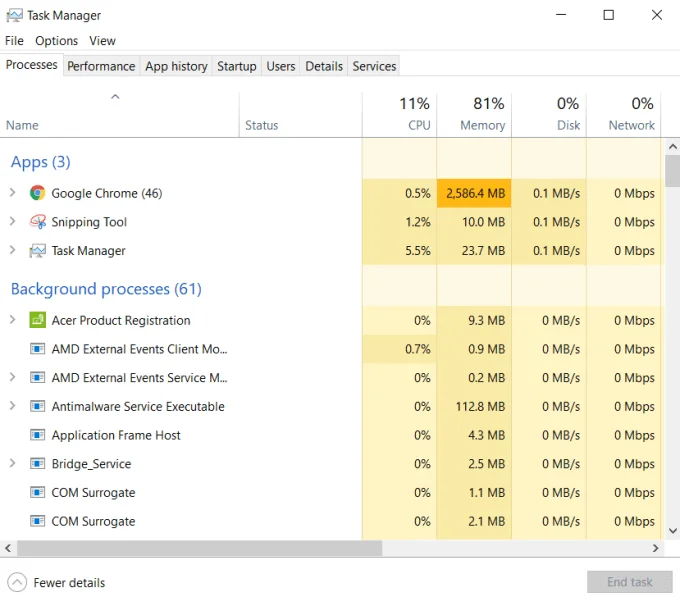 Làm thế nào để hủy một quy trình trong Windows 10 8 Làm thế nào để hủy một quy trình trong Windows 10