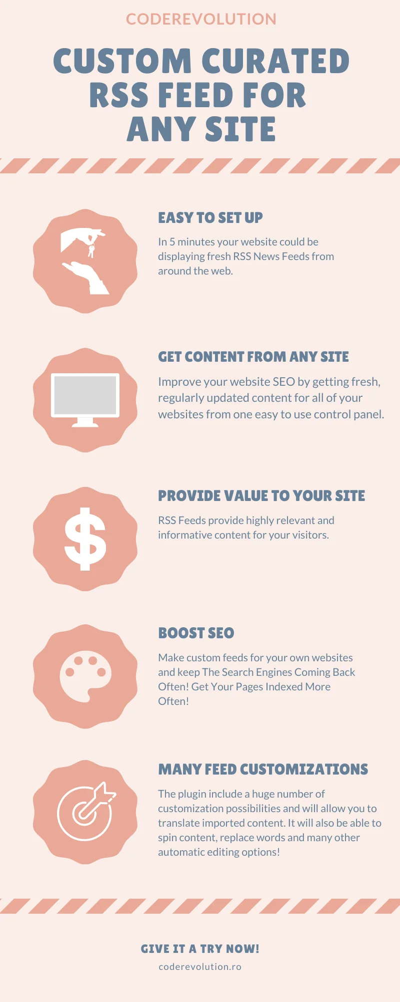 Nguồn cấp dữ liệu RSS được sắp xếp tùy chỉnh