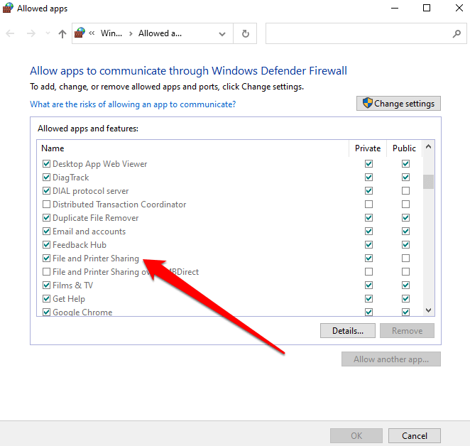 Khắc phục không thể truy cập hoặc xem thư mục được chia sẻ từ PC chạy Windows 10 40 Khắc phục không thể truy cập hoặc xem thư mục được chia sẻ từ PC chạy Windows 10