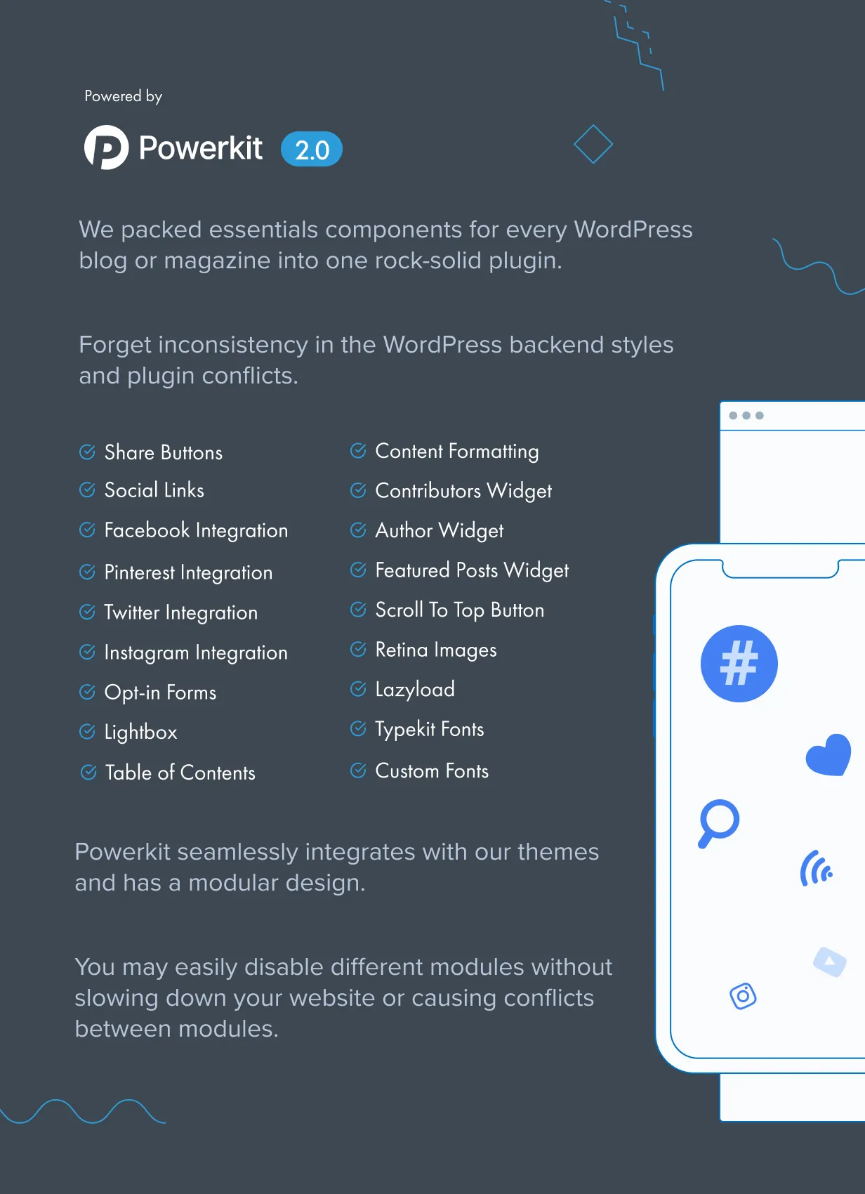 Authentic v7.1.1 - Lifestyle Blog & Magazine WordPress Theme 12 Powerkit