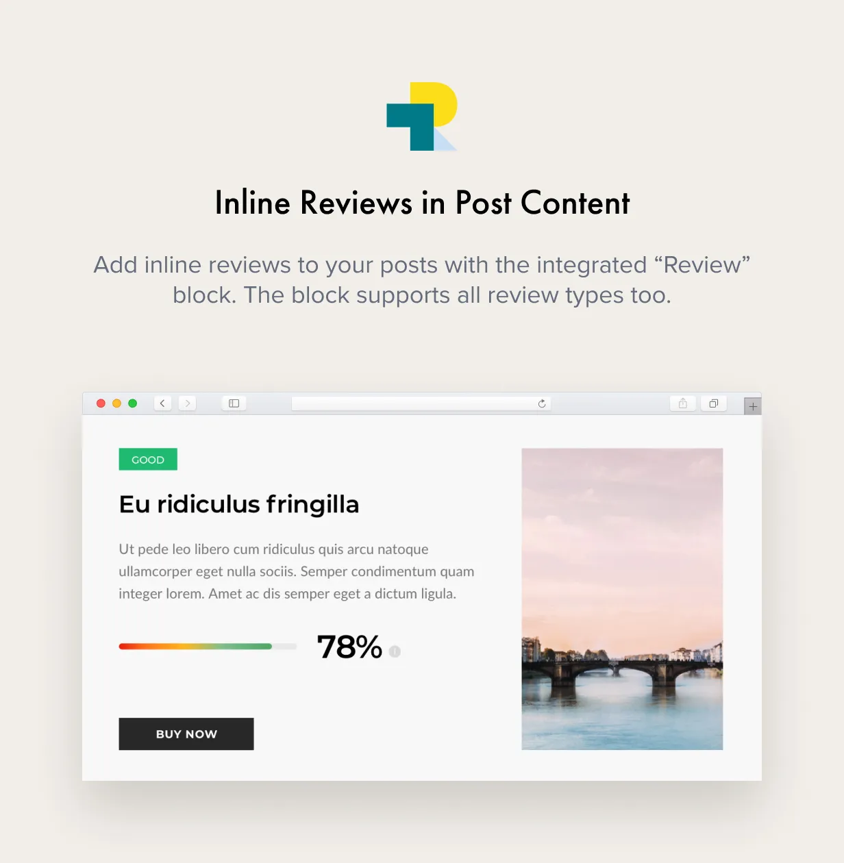 Authentic v7.1.1 - Lifestyle Blog & Magazine WordPress Theme 22 Đánh giá nội tuyến trong nội dung bài đăng