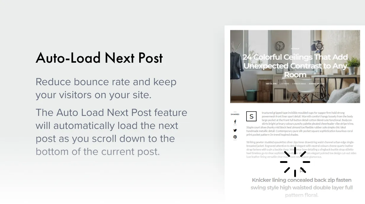Authentic v7.1.1 - Lifestyle Blog & Magazine WordPress Theme 33 Tự động tải bài đăng tiếp theo