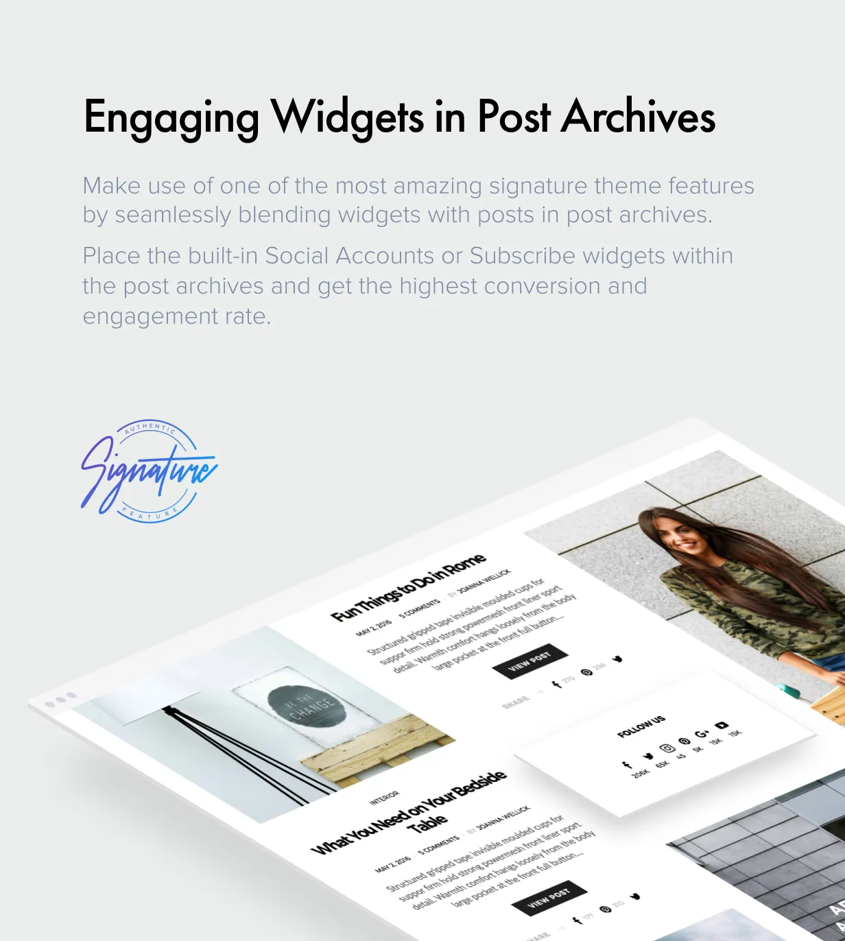 Authentic v7.1.1 - Lifestyle Blog & Magazine WordPress Theme 55 Lưu trữ tiện ích con