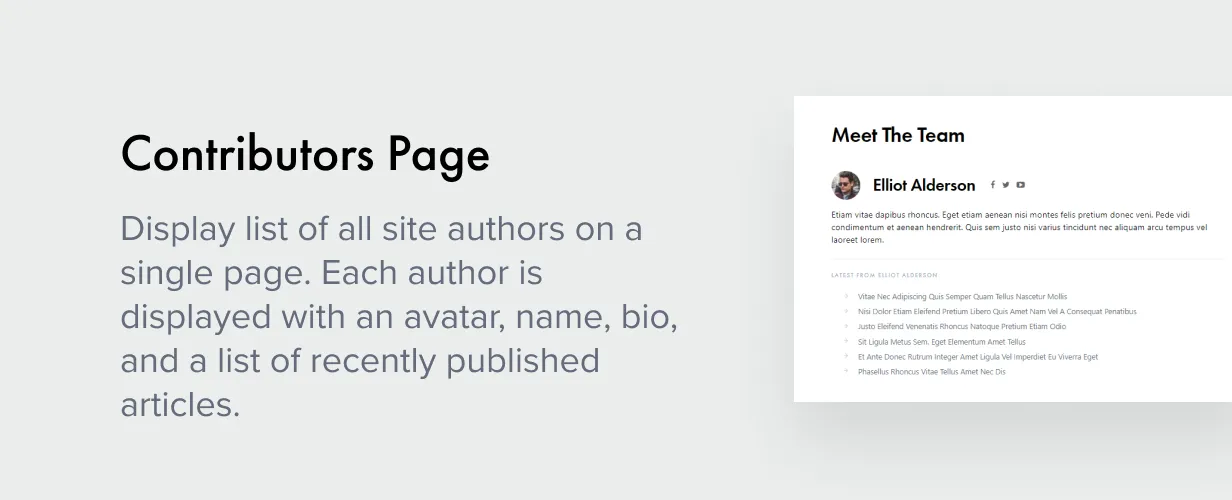 Authentic v7.1.1 - Lifestyle Blog & Magazine WordPress Theme 58 Trang cộng tác viên