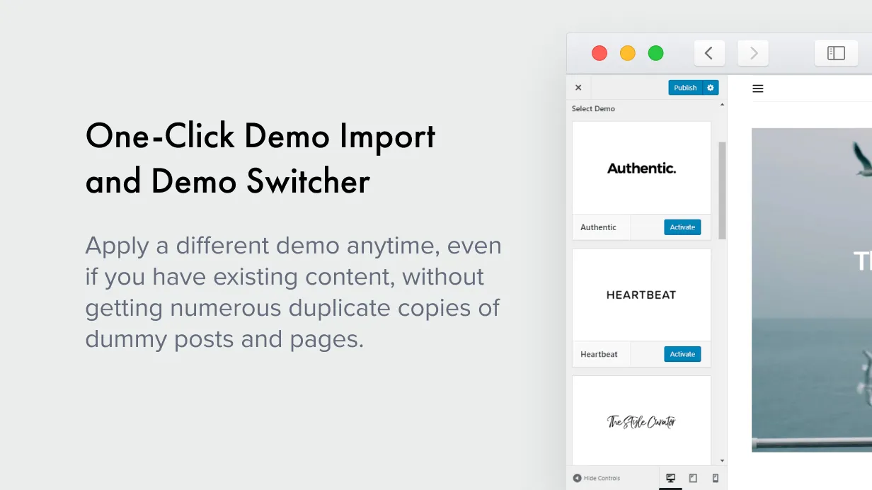 Authentic v7.1.1 - Lifestyle Blog & Magazine WordPress Theme 64 Nhập demo