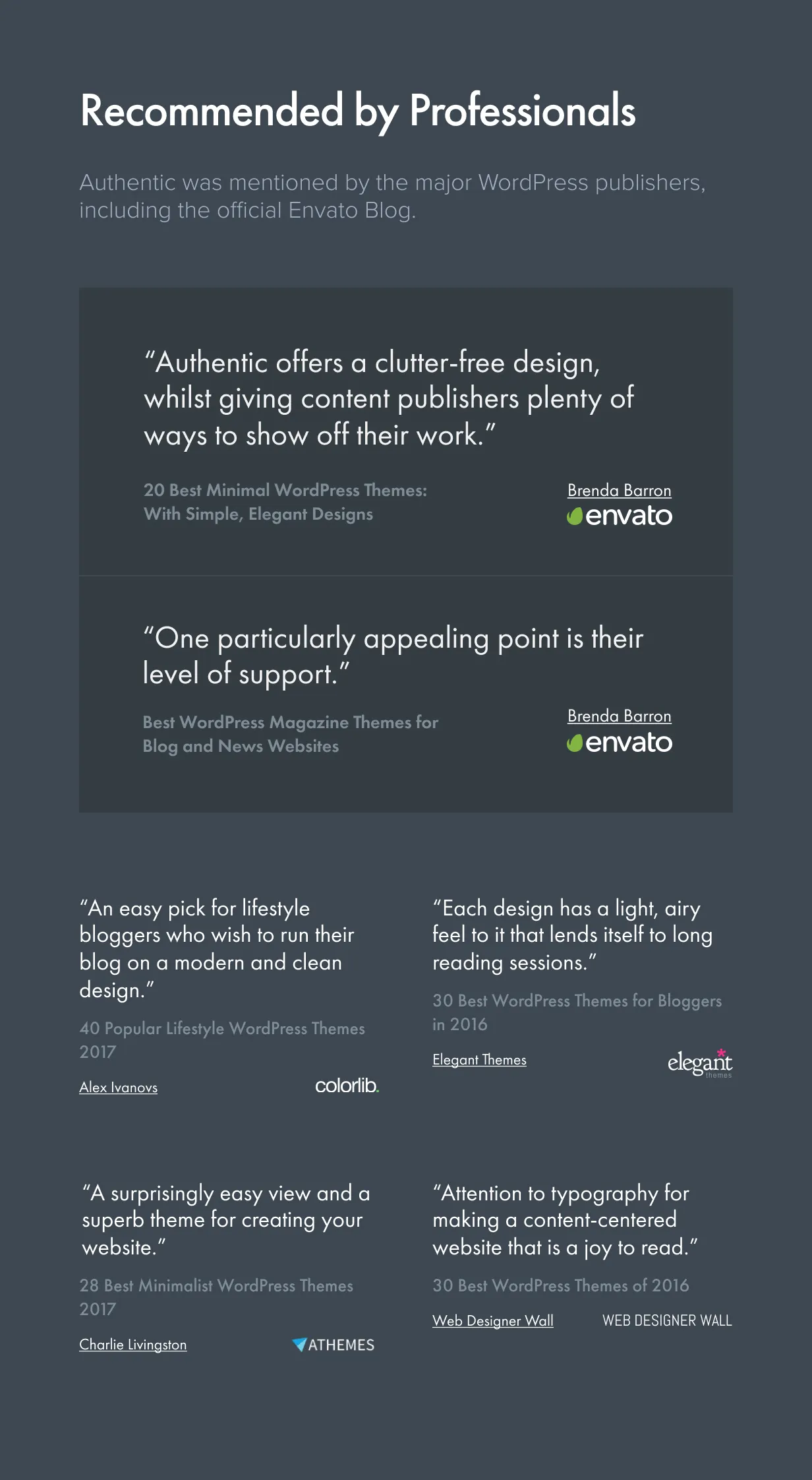 Authentic v7.1.1 - Lifestyle Blog & Magazine WordPress Theme 69 Được giới thiệu bởi các chuyên gia