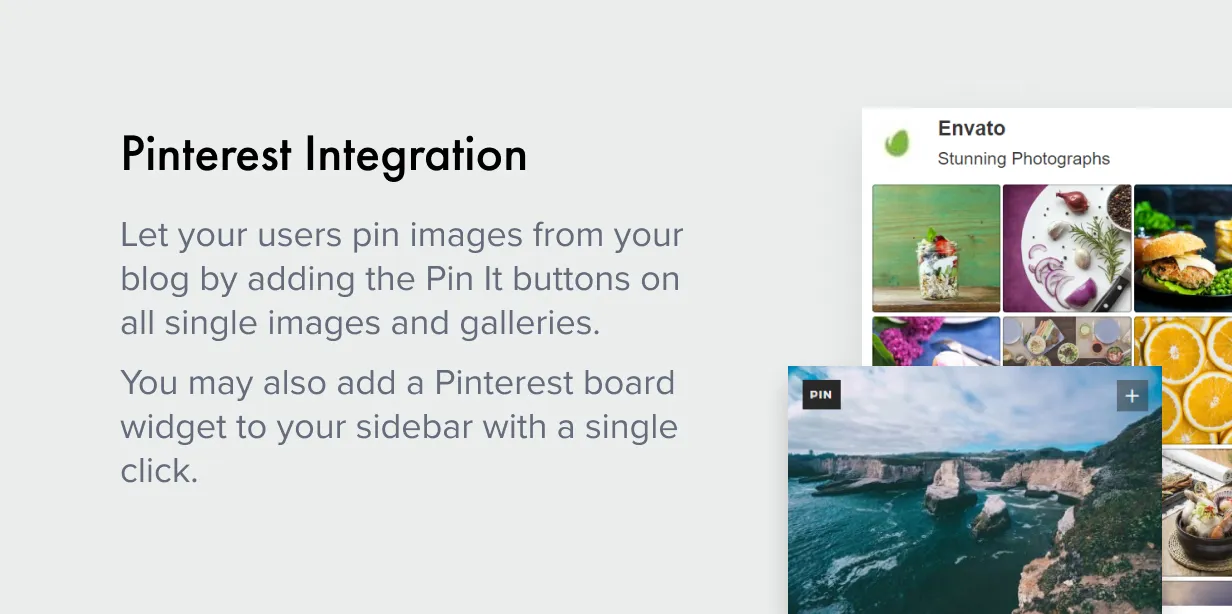 Authentic v7.1.1 - Lifestyle Blog & Magazine WordPress Theme 74 Pinterest