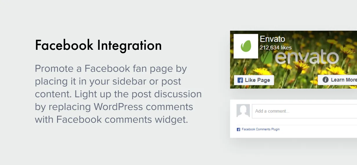 Authentic v7.1.1 - Lifestyle Blog & Magazine WordPress Theme 73 Facebook