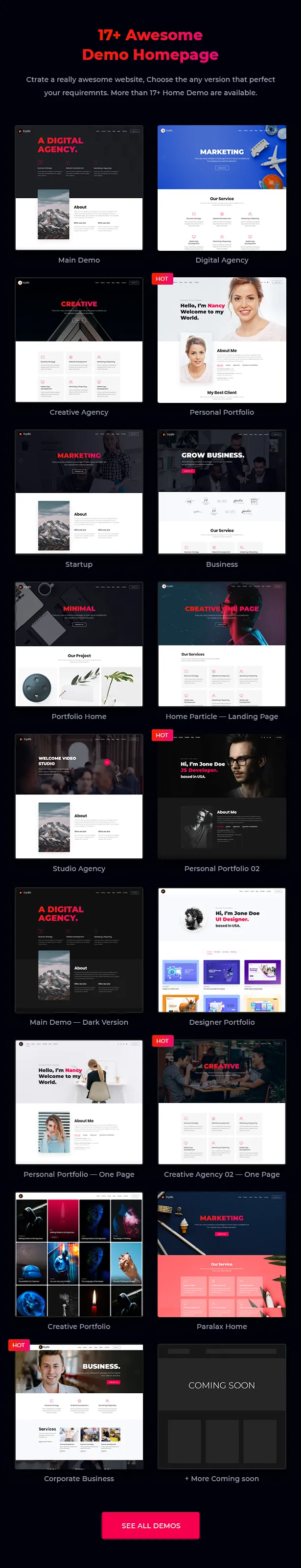 Trydo - Creative Agency & Portfolio Theme - 7