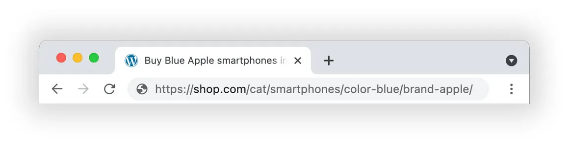 Lọc mọi thứ - WooCommerce Ví dụ về URL sạch của Bộ lọc Sản phẩm
