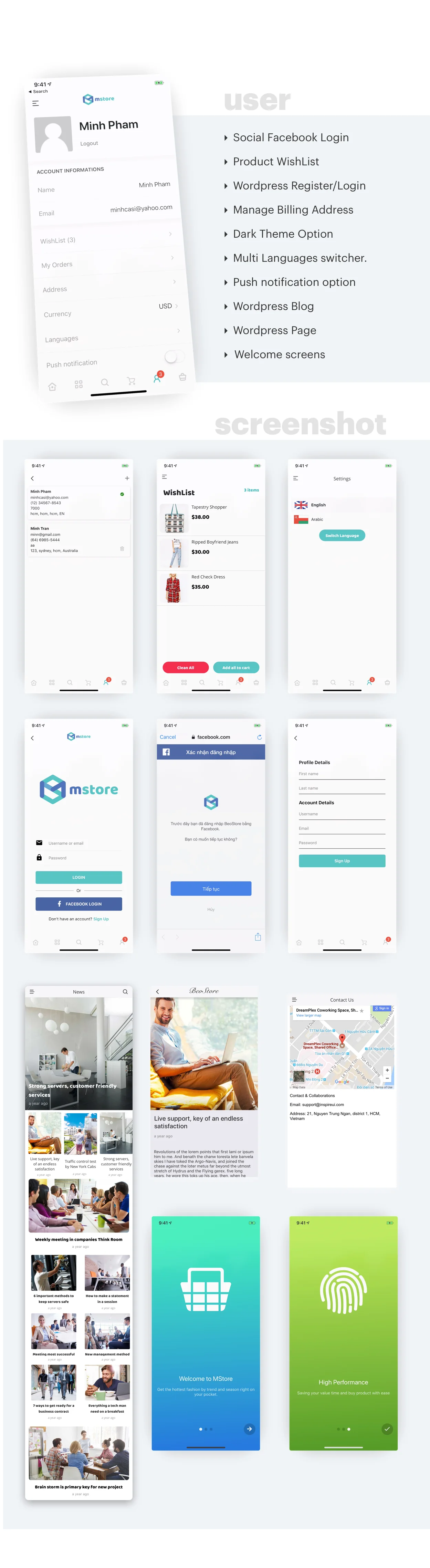 MStore Pro - Mẫu React Native hoàn chỉnh cho thương mại điện tử - 19