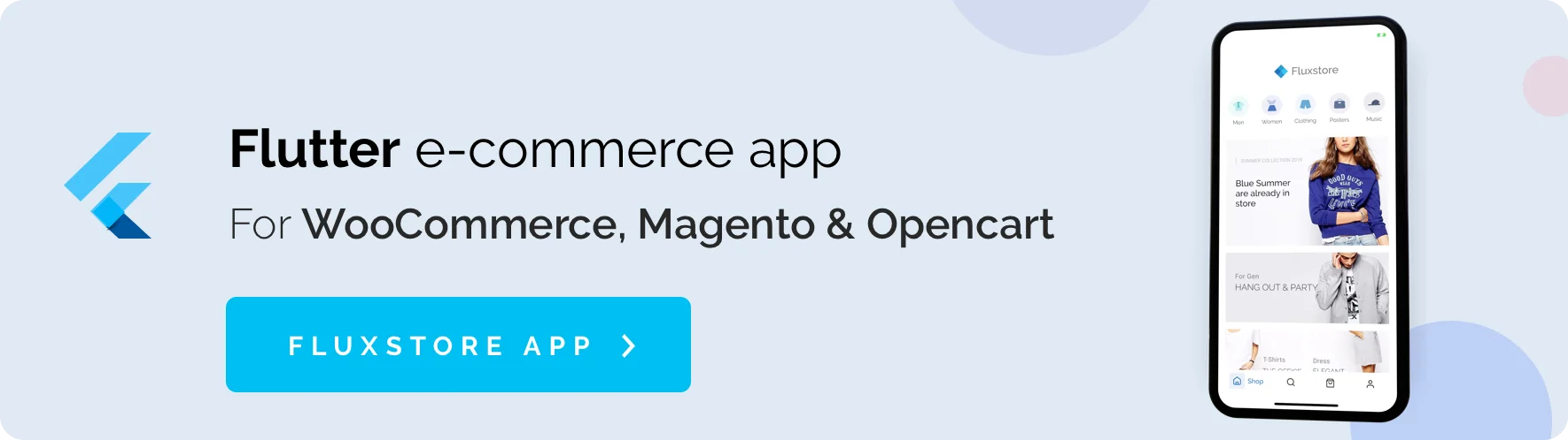 Fluxstore Pro - Ứng dụng đầy đủ thương mại điện tử Flutter cho Magento, Opencart và Woocommerce
