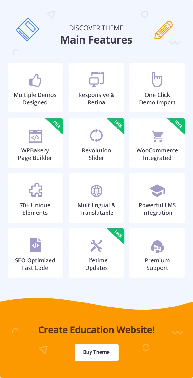 Edukul | Các khóa học trực tuyến WordPress Theme - 9