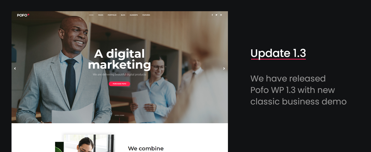 Pofo - Danh mục đầu tư sáng tạo và Blog WordPress Theme - 4